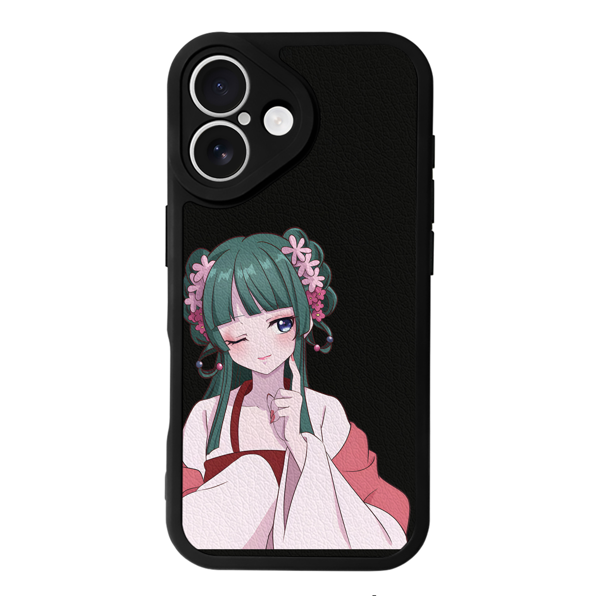 薬屋のひとりごと The Apothecary Diaries 【iPhone 16シリーズ対応】シリコンスマホケース（レザー調） 材質：シリコン